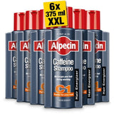 Alpecin Caffeine Shampoo XXL 6x 375ml | Prevents Hair Loss