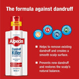 Alpecin Dandruff Killer Shampoo 2x 250ml | Removes Dandruff