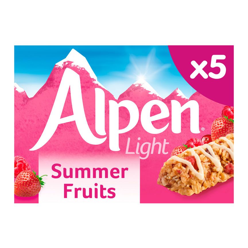 Alpen Light Summer Fruit Cereal Bars