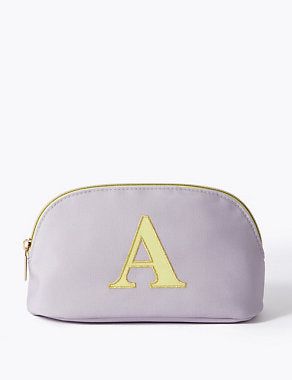 Alphabet Make-Up Bag