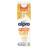 Alpro Oat Milk No Sugars Chilled Dairy Alternative 1L