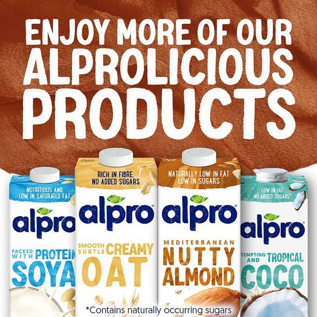 Alpro Soya Chocolate Chilled Drink   1L