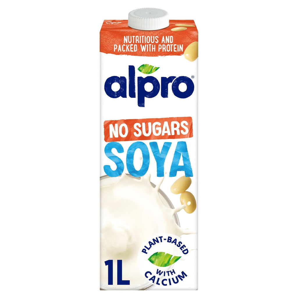 Alpro Soya Milk No Sugars Long Life Dairy Alternative 1L