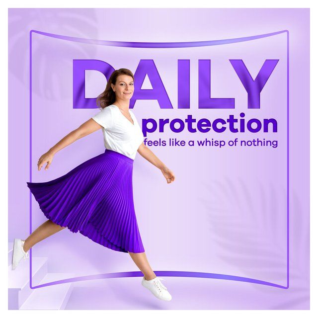 Always Dailies Extra Protect Long Plus Panty Liners   24 per pack