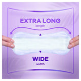 Always Dailies Extra Protect Long Plus Panty Liners   24 per pack