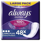 Always Dailies Panty Liners Long Plus Value Pack x48