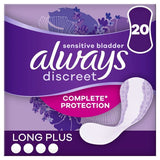 Always Discreet Incontinence Liners Long+ 20