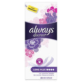 Always Discreet Incontinence Liners Long Plus - 120 Liners (6 pack bundle)