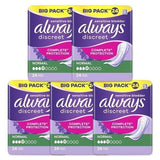 Always Discreet Incontinence Pads Normal 120 Pack Bundle