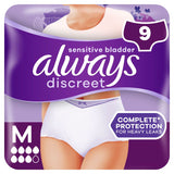 Always Discreet Underwear Incontinence Pants Women Plus M