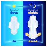 Always Sanitary Towels Ultra Long (Size 2) Wings   11 per pack