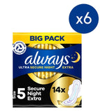 Always Ultra Secure Night Extra (Size 5) Bundle