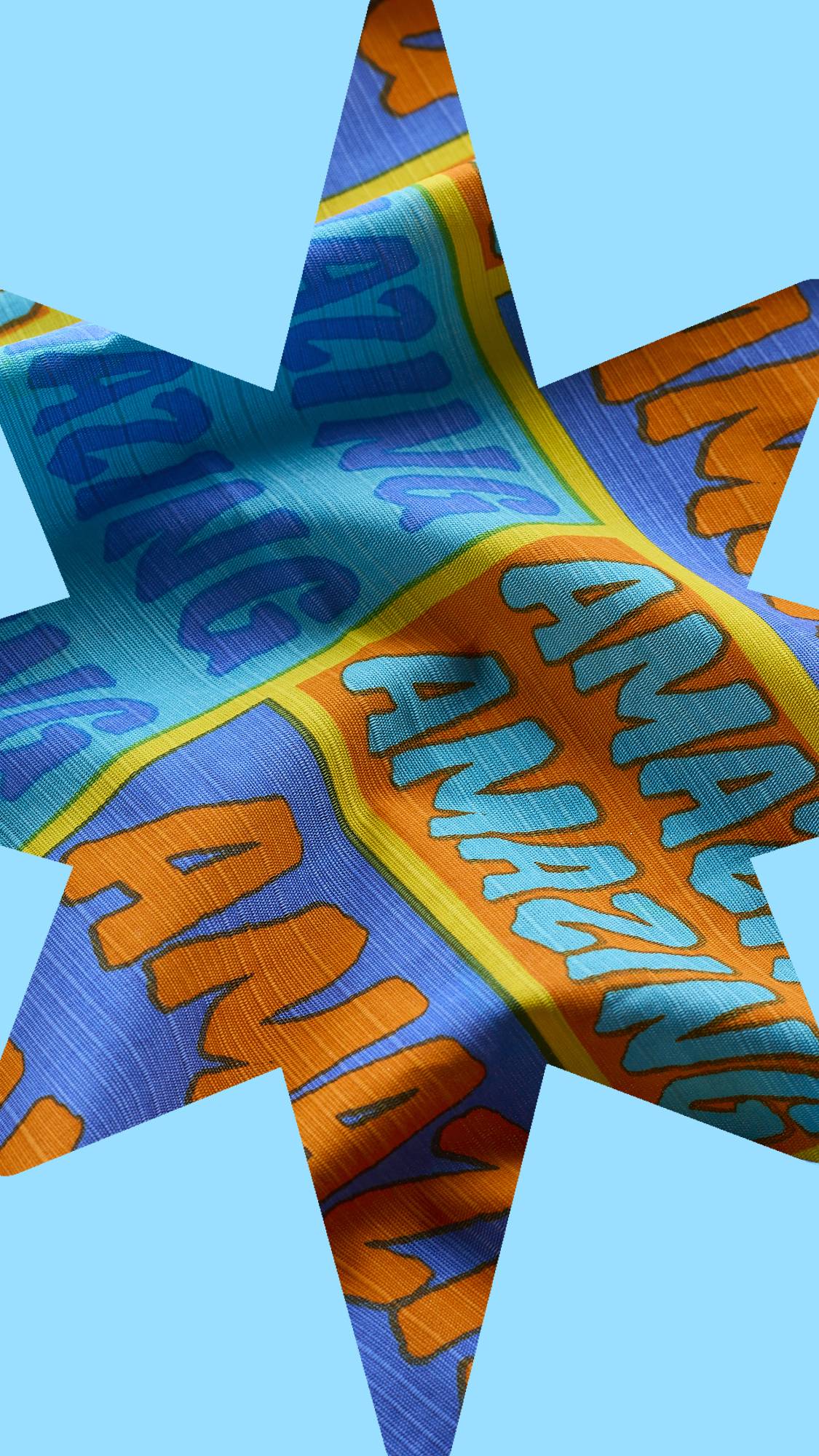 Lush Amazing Knot Wrap 70cm reusable gift wrap, imported from the UK