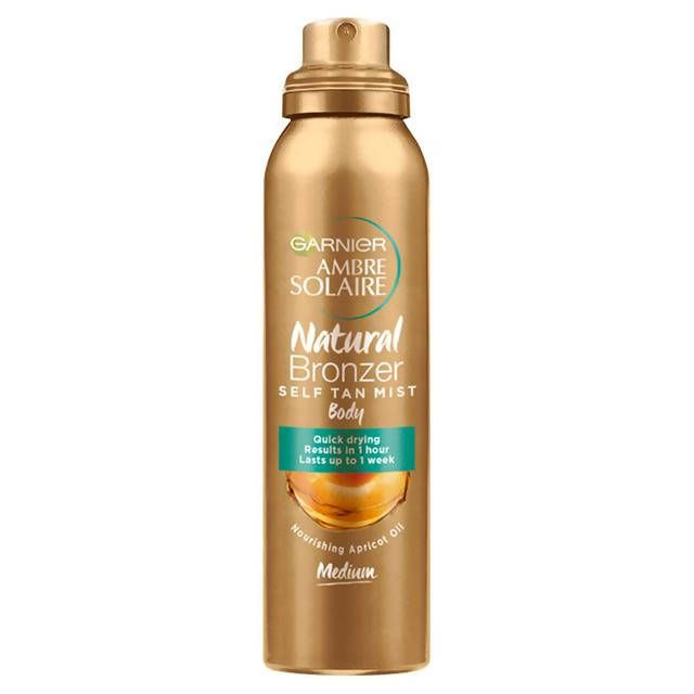 Ambre Solaire Natural Bronzer Medium Self Tan Body Mist 150ml