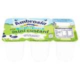 Ambrosia Custard Mini Pots 30% Reduced Sugar   6 x 55g