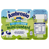 Ambrosia Custard Mini Pots 30% Reduced Sugar   6 x 55g