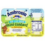 Ambrosia Custard with Banana Mini Pots 30% Reduced Sugar