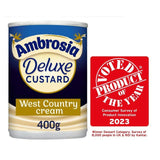 Ambrosia Deluxe West Country Cream Custard Can   400g