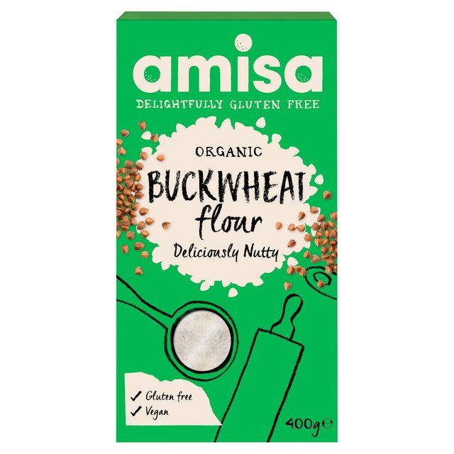 Amisa Organic Gluten Free Buckwheat Flour   400g