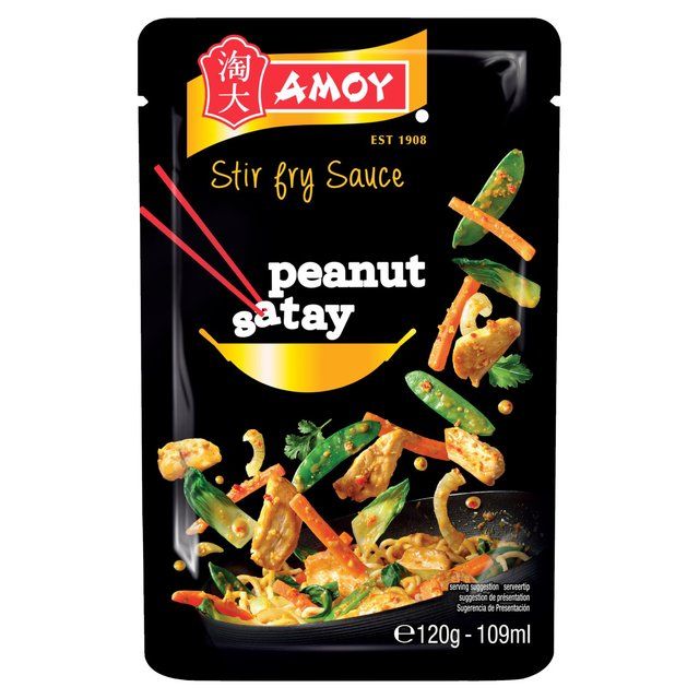 Amoy Roasted Peanut Satay Stir Fry Sauce