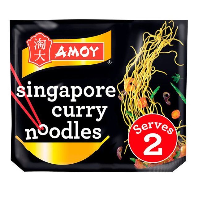 Amoy Straight To Wok Singapore Noodles   2 x 150g