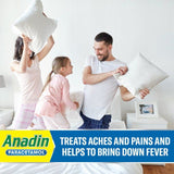 Anadin Paracetamol Pain Relief for Headaches Cold & Flu Tablets 16    16 per pack