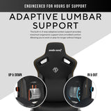 anda seaT Kaiser Series 3 Extra Large Gaming Chair, Black - McGrocer