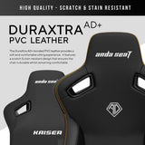 anda seaT Kaiser Series 3 Extra Large Gaming Chair, Black - McGrocer