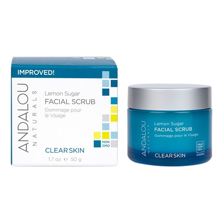 Andalou Lemon Facial Scrub 50ml