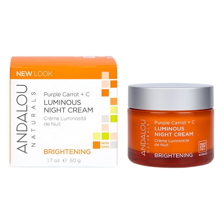 Andalou Purple Carrot + C Luminous Night Cream 50ml