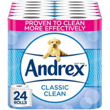 Andrex Classic Clean Toilet Roll - 24 Rolls