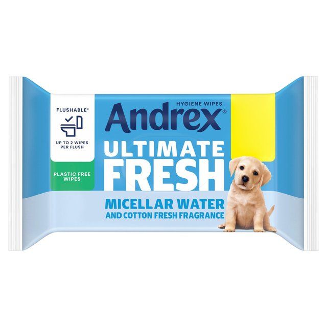 Andrex Classic Clean Washlets - MEGA Pack   56 per pack