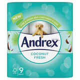 Andrex Coconut Fresh Toilet Roll   9 per pack