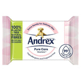 Andrex Pure Care Washlets Flushable Toilet Wipes Single Pack   36 per pack