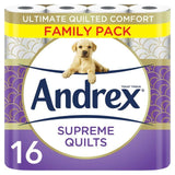 Andrex Supreme Quilts Toilet Roll   16 per pack