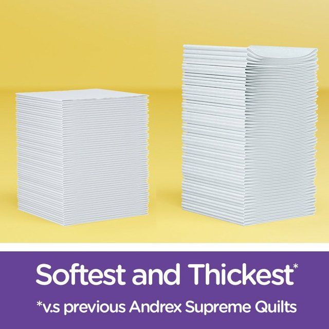 Andrex Supreme Quilts Toilet Roll - 16 Rolls