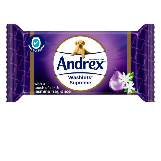 Andrex Supreme Washlets   40 per pack