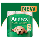 Andrex Ultimate Quilts + Aloe Vera   9 per pack