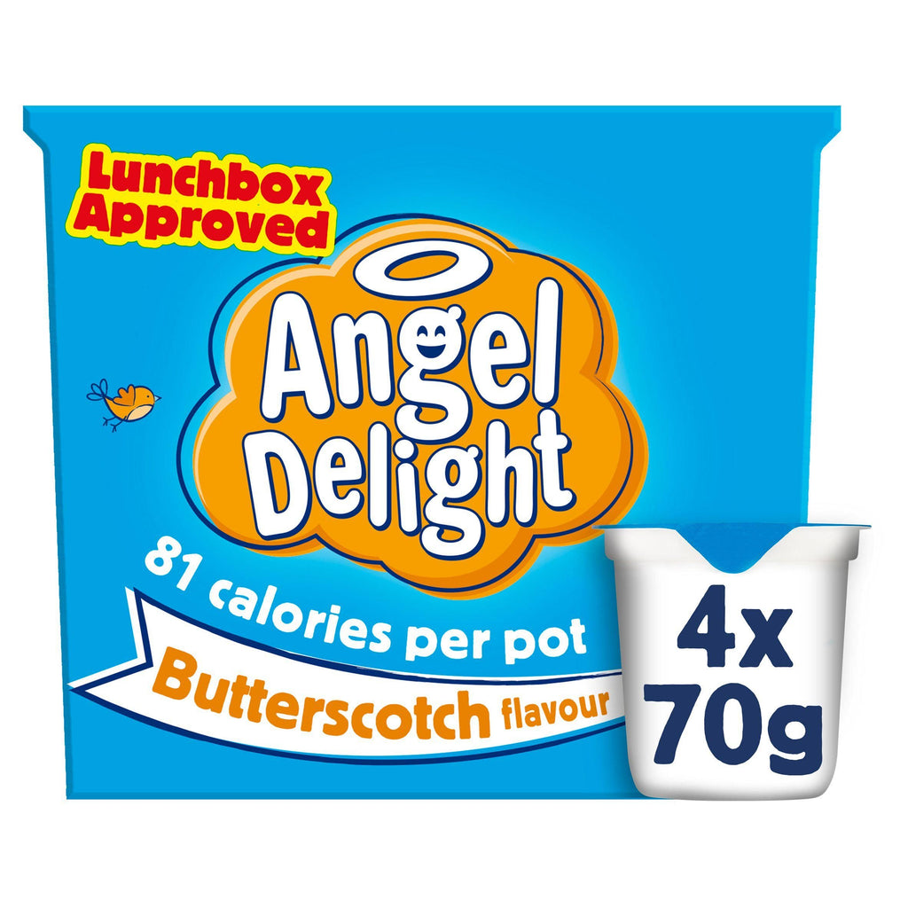 Angel Delight Butterscotch Flavour 4x70g