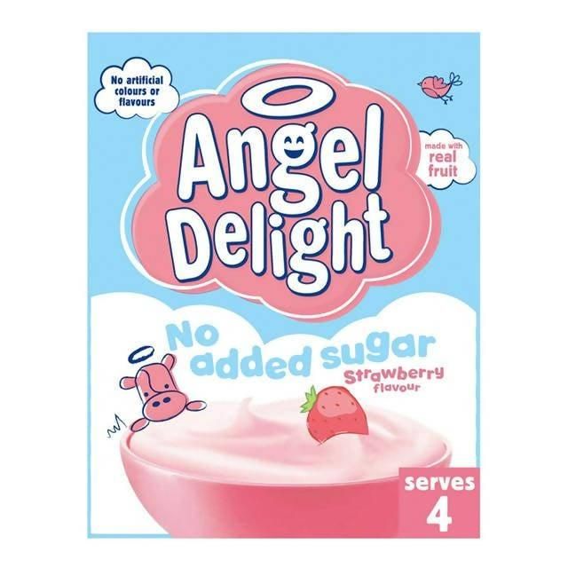 Angel Delight Strawberry No Added Sugar Dessert 47g