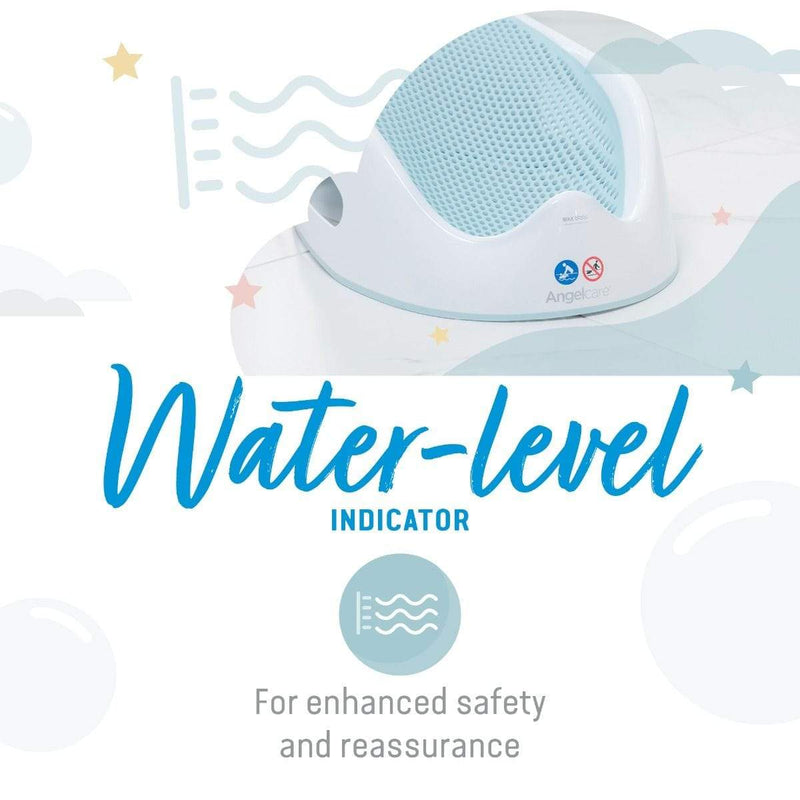 Angelcare Soft Touch baby bath support Aqua, UK version
