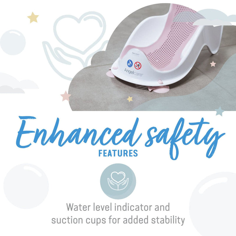 Angelcare pink baby bath support - British product