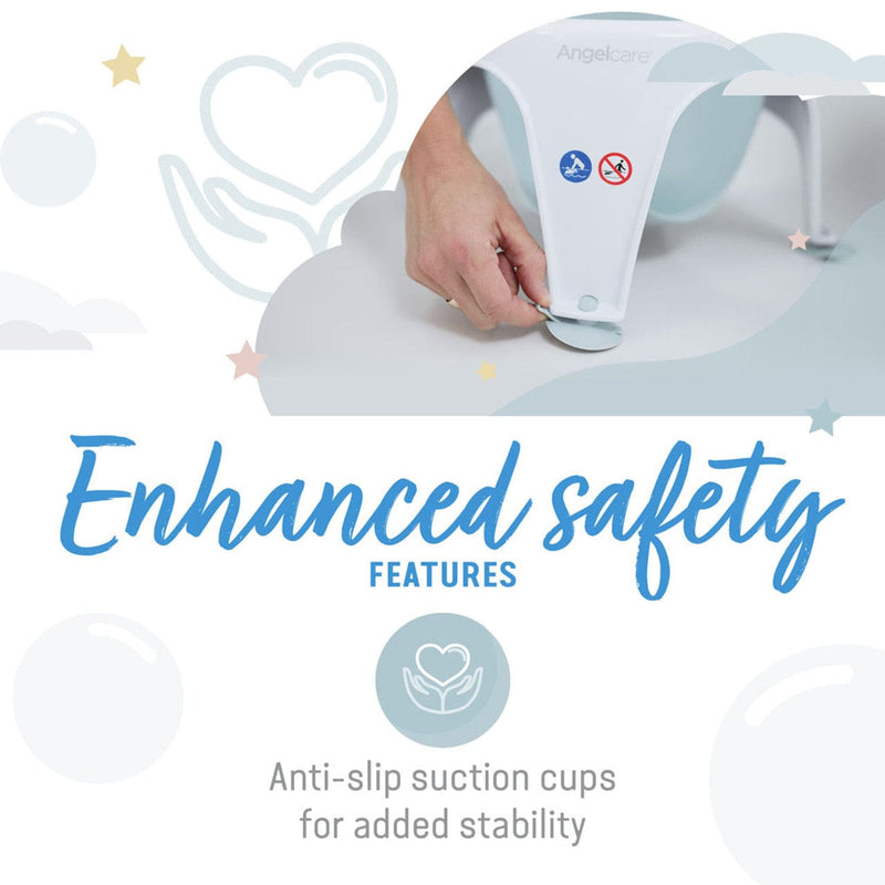 Angelcare soft touch bath seat aqua - British product