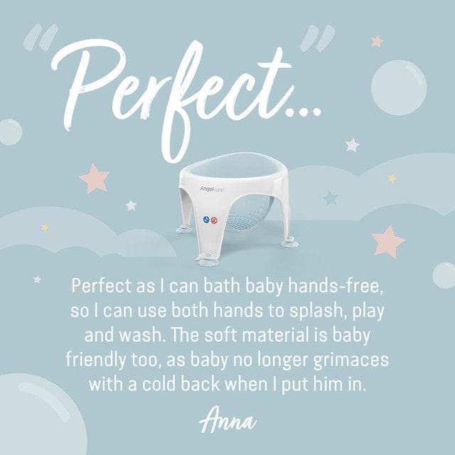 Angelcare soft touch bath seat aqua - British product
