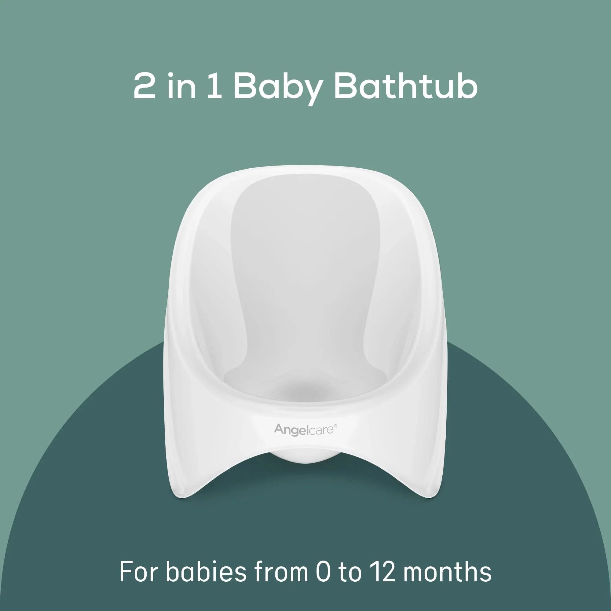 Angelcare 2in1 baby bathtub for 0-12 months, imported from the UK