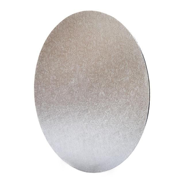 Anniversary House Individually Wrapped Round Cake Board Silver 12in