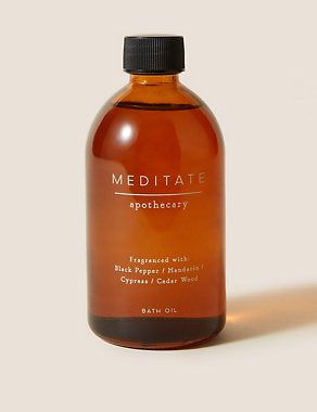 Apothecary Meditate Bath Oil 330ml