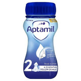 Aptamil 2 Follow On Baby Milk Formula Liquid 6-12 Mths 200ml