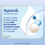 Aptamil 2 Follow On Baby Milk Formula Liquid Multipack 6 Pack