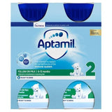 Aptamil 2 Follow On Baby Milk Formula Multipack 4x200ml